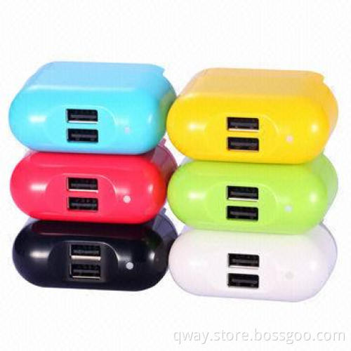 Mobile Phone Charger for iPhone/Samsung/Nokia, with 5V DC, 2A/DC 1A Output, Fast Charging Rate